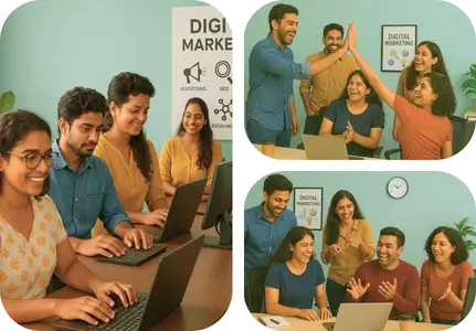 Geekeno team in Goa office